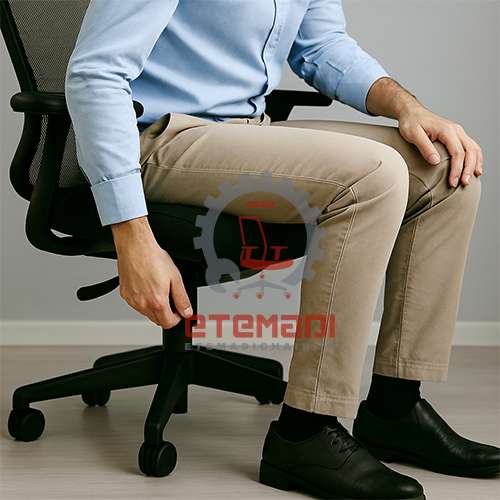 تنظیمات پنهان صندلی اداری